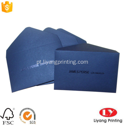 Impressão de envelope de papel personalizada
